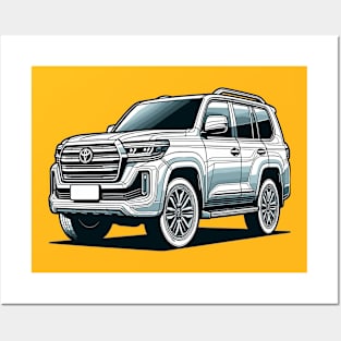 Toyota Land Cruiser Posters and Art